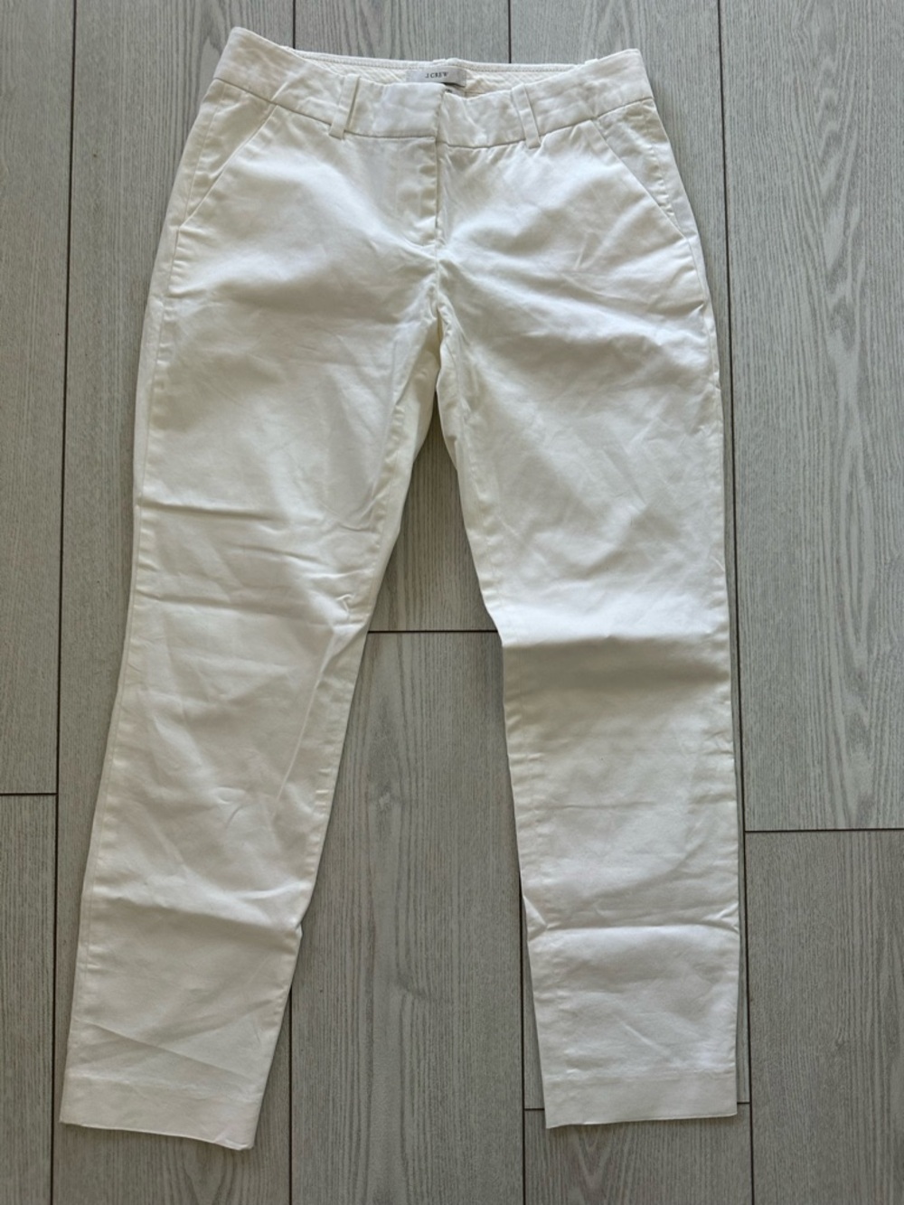 J. Crew white Cafe Capri Pants size 00